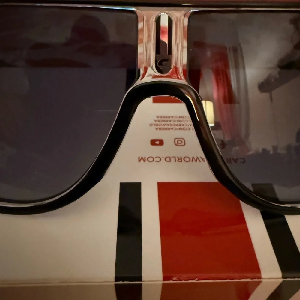 Carrera Black and Silver Sunglasses